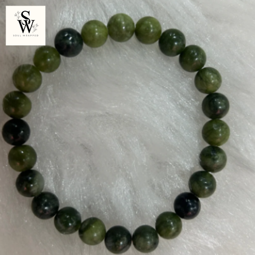 Natural Green Jade Bracelet