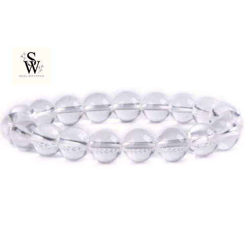 Natural Clear Quartz (Spatik) Bracelet